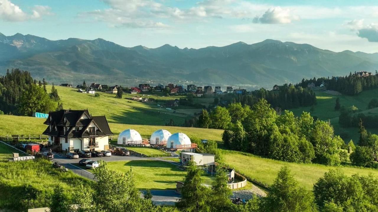 Tatry Mountain Glamp Z Jacuzzi Luxuszelt