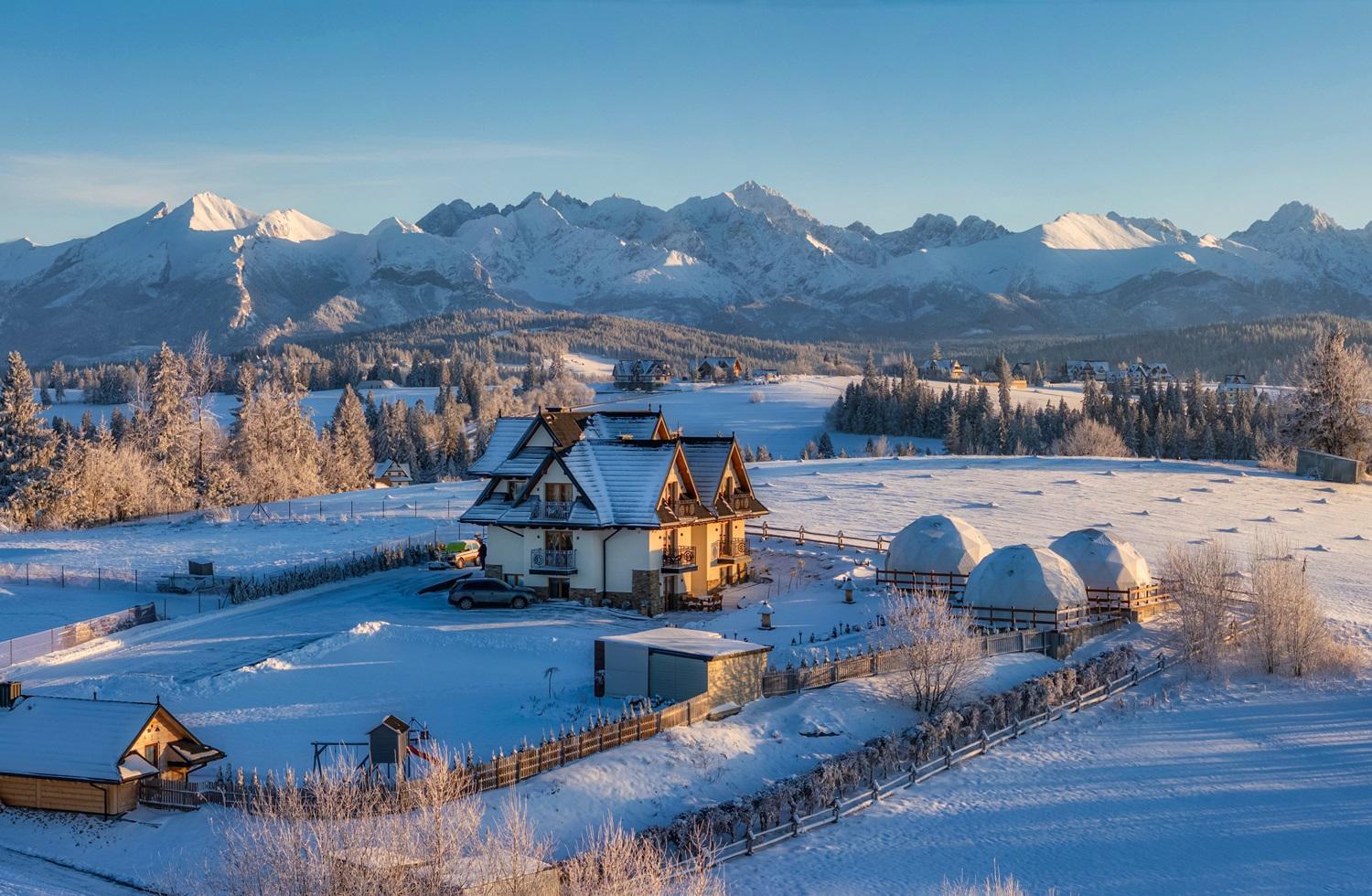 Tatry Mountain Glamp Z Jacuzzi Luxusní stan Zakopane