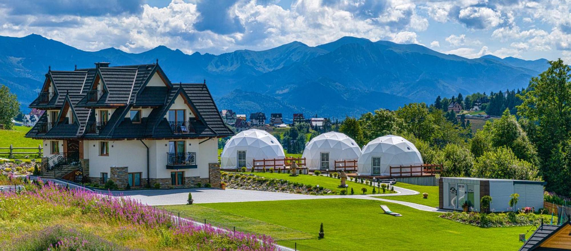 Luxuszelt Tatry Mountain Glamp Z Jacuzzi Zakopane