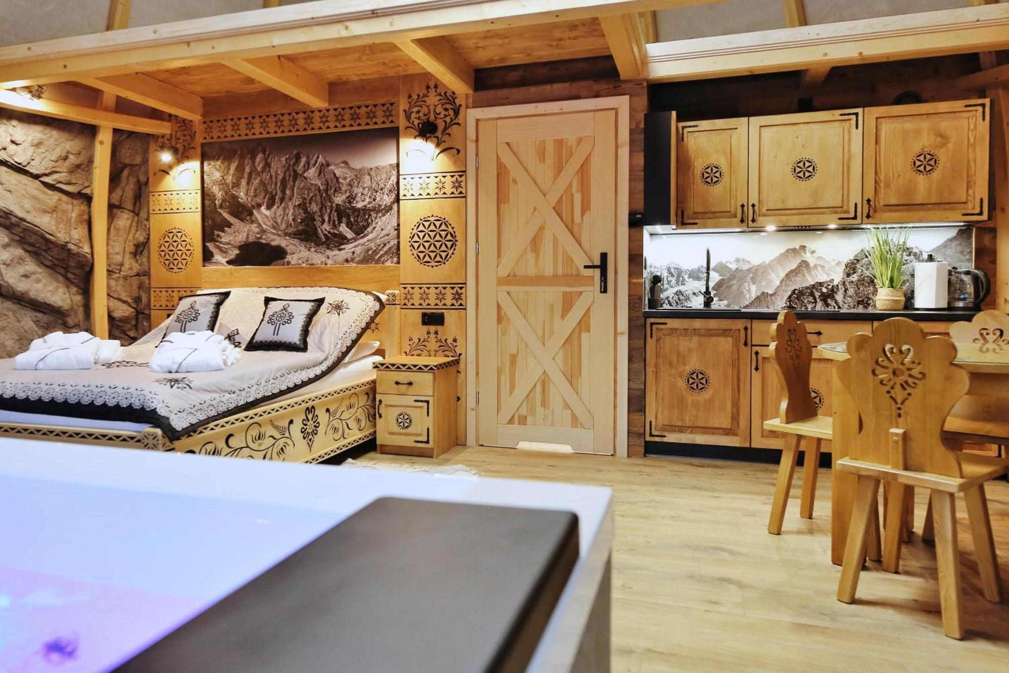 Luxuszelt Tatry Mountain Glamp Z Jacuzzi Zakopane