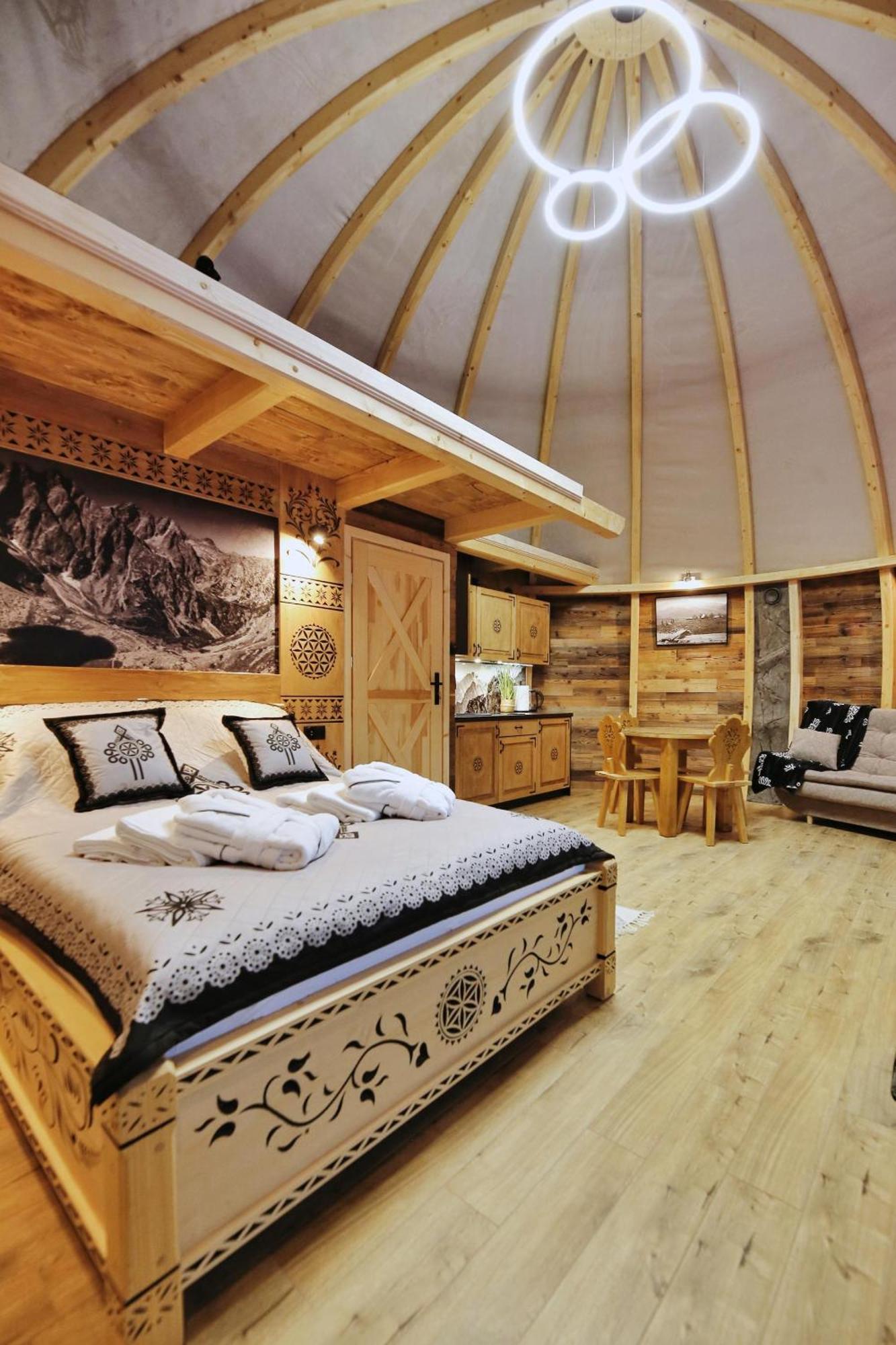 Tatry Mountain Glamp Z Jacuzzi Luxusní stan