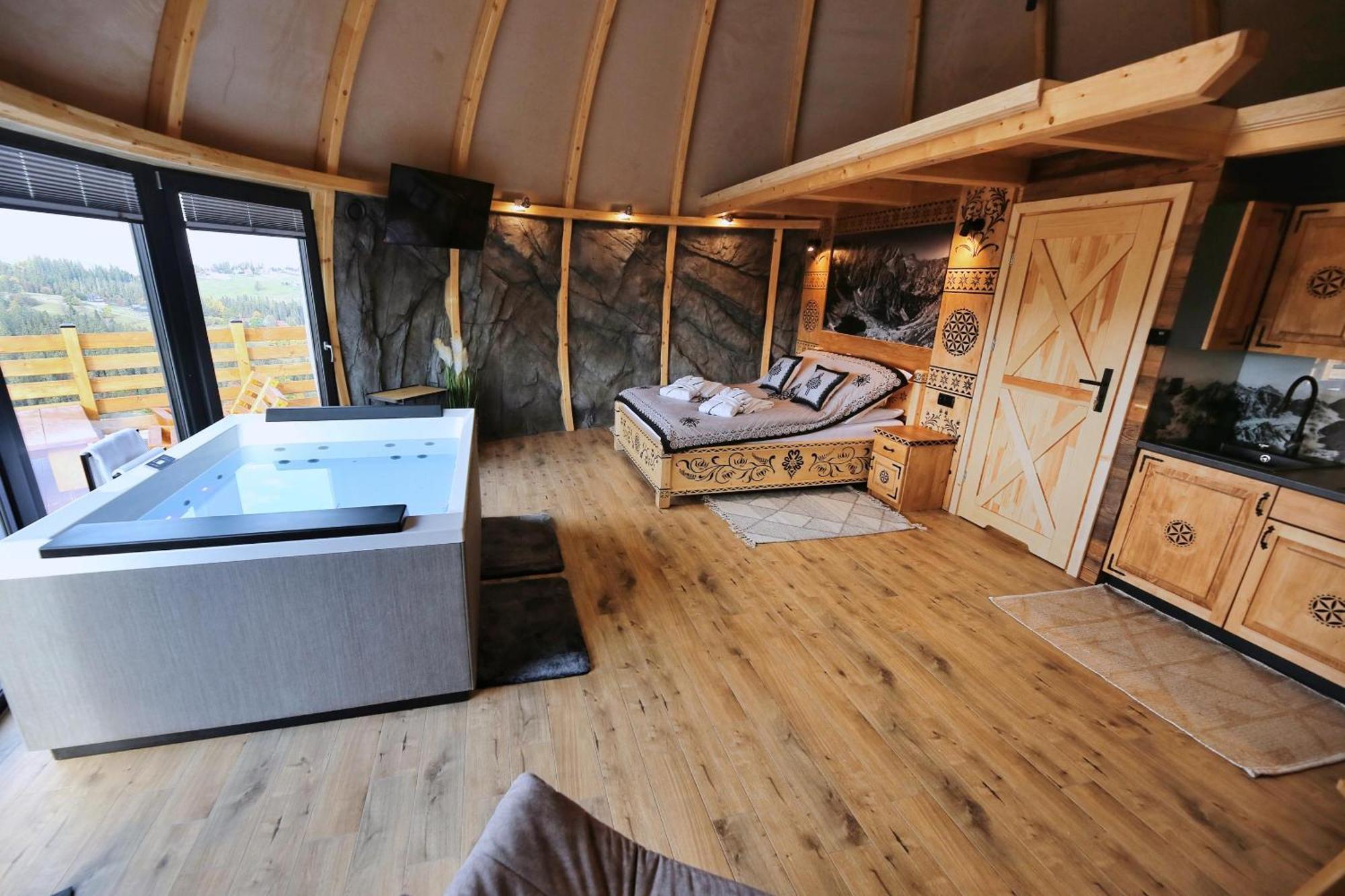 Luxuszelt Tatry Mountain Glamp Z Jacuzzi Zakopane