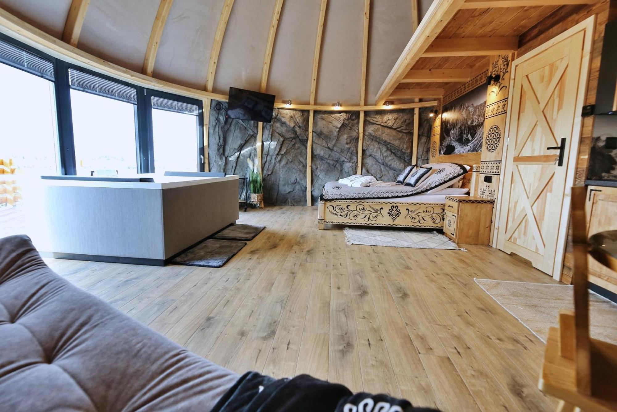 Luxuszelt Tatry Mountain Glamp Z Jacuzzi Zakopane