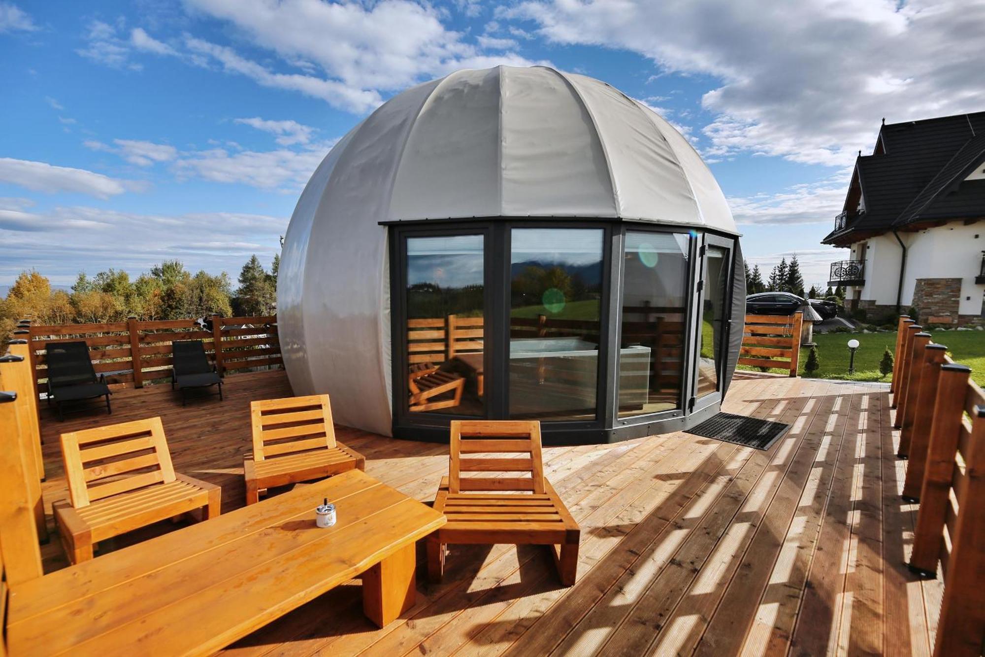Tatry Mountain Glamp Z Jacuzzi Luxuszelt Zakopane