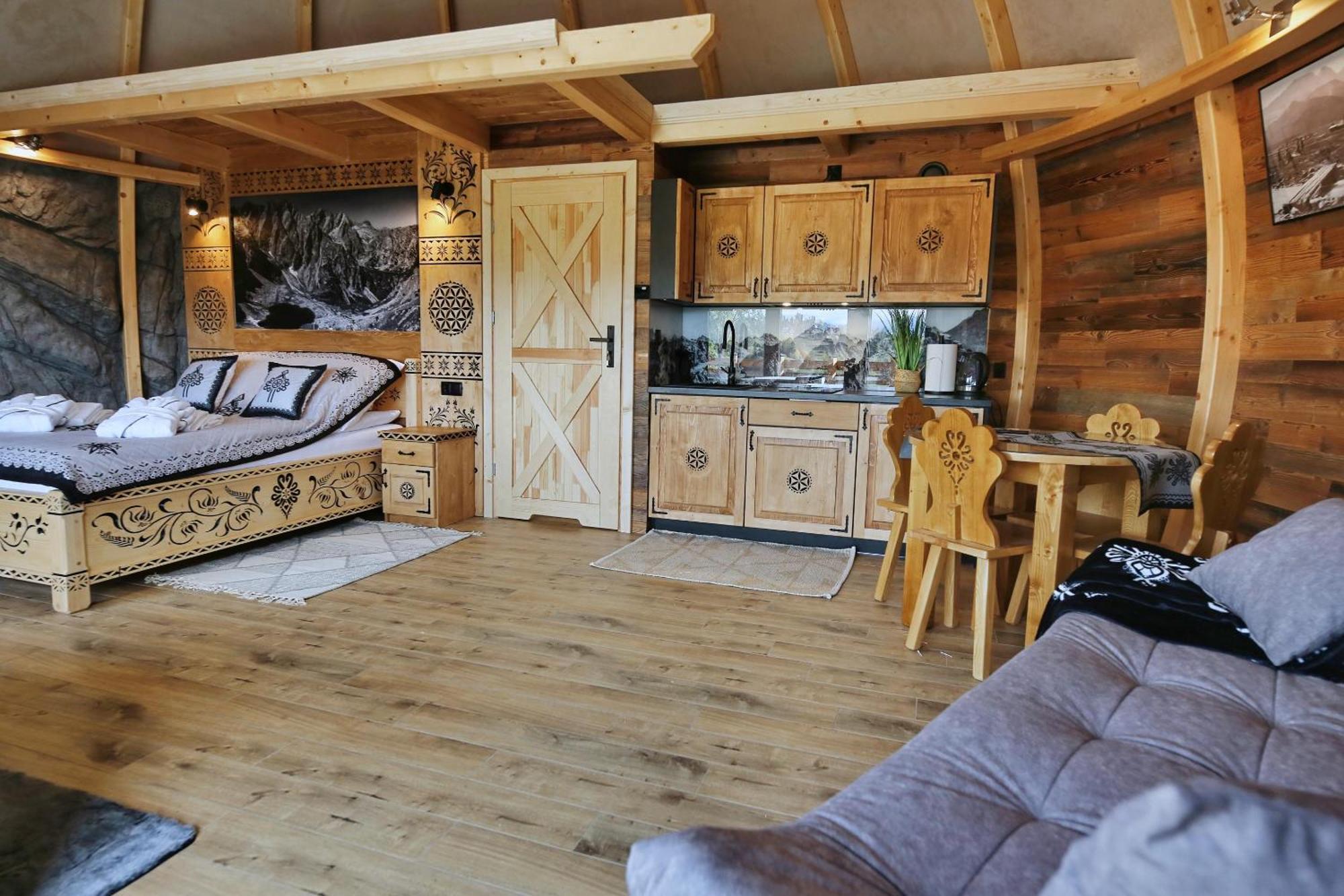 Luxuszelt Tatry Mountain Glamp Z Jacuzzi Zakopane