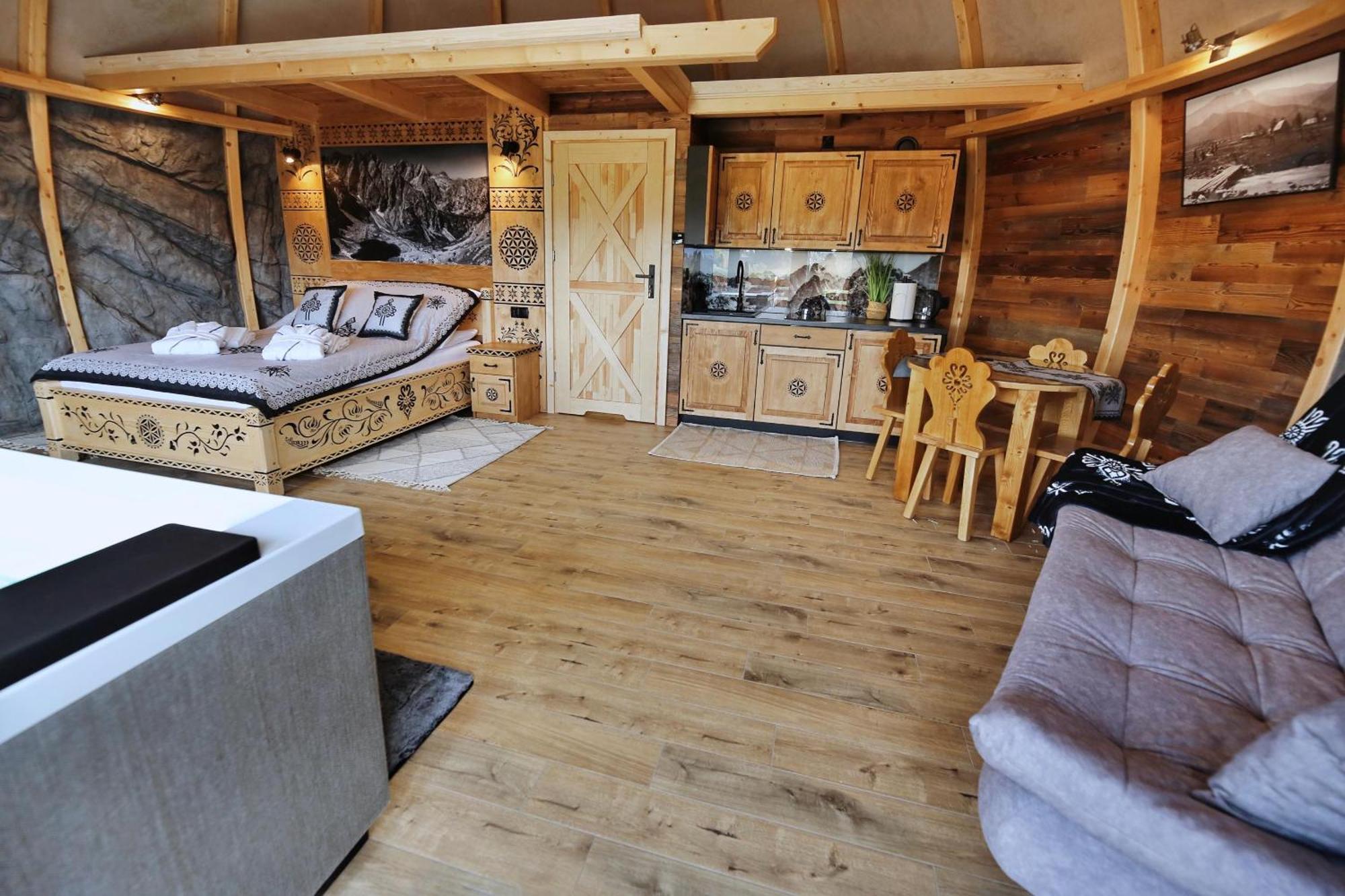 Luxuszelt Tatry Mountain Glamp Z Jacuzzi Zakopane
